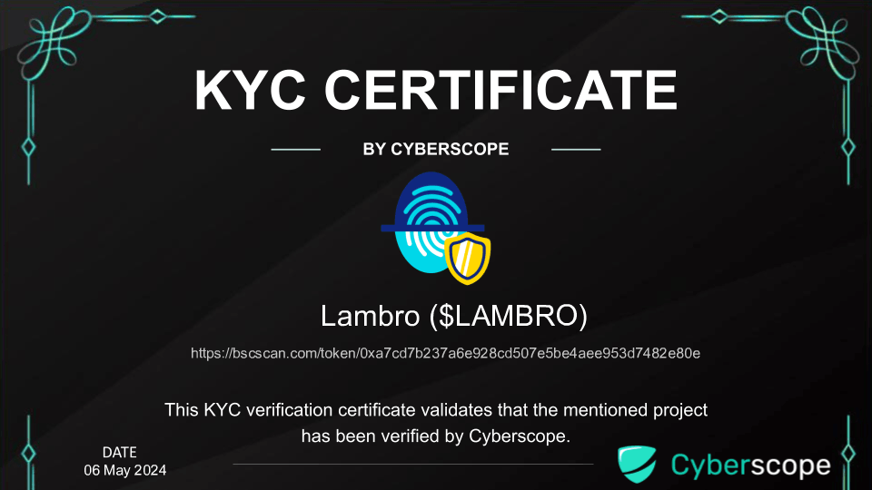Audits KYC Certificate